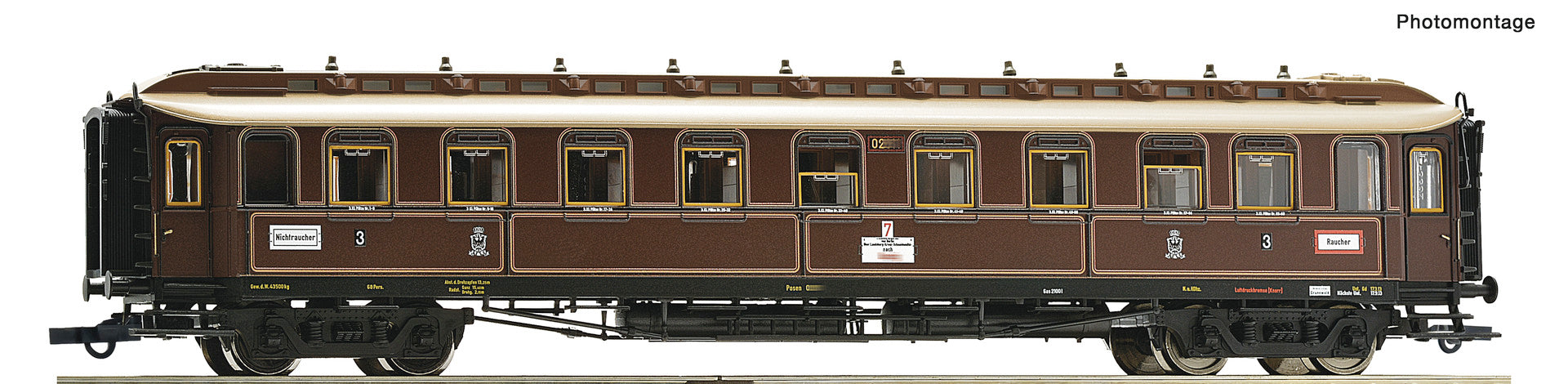 3rd class express train coach, K.P.E.V. 
