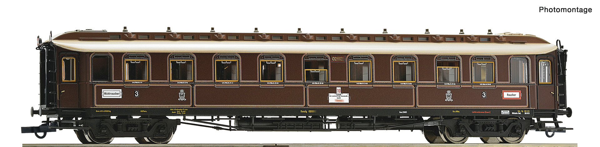 3rd class express train coach, K.P.E.V. 