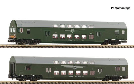 2 pcs. Set 1: Double-decker coaches 