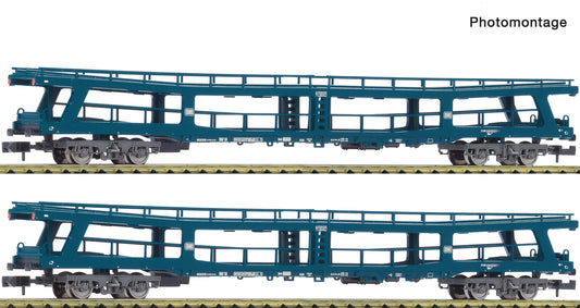 2 piece set: Car carrier wagons,DB 