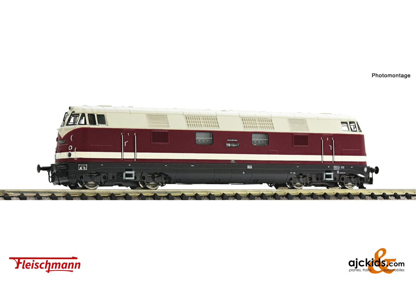 Fleischmann 7370028 - Diesel locomotive 118 104-9, DR