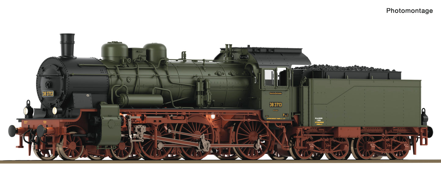 Steam locomotive 38 3713, DRG 