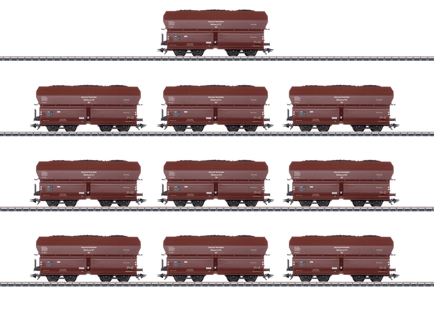 Marklin 46226 - Type OOt Oldenburg Dump Car Set (Insider 2025)