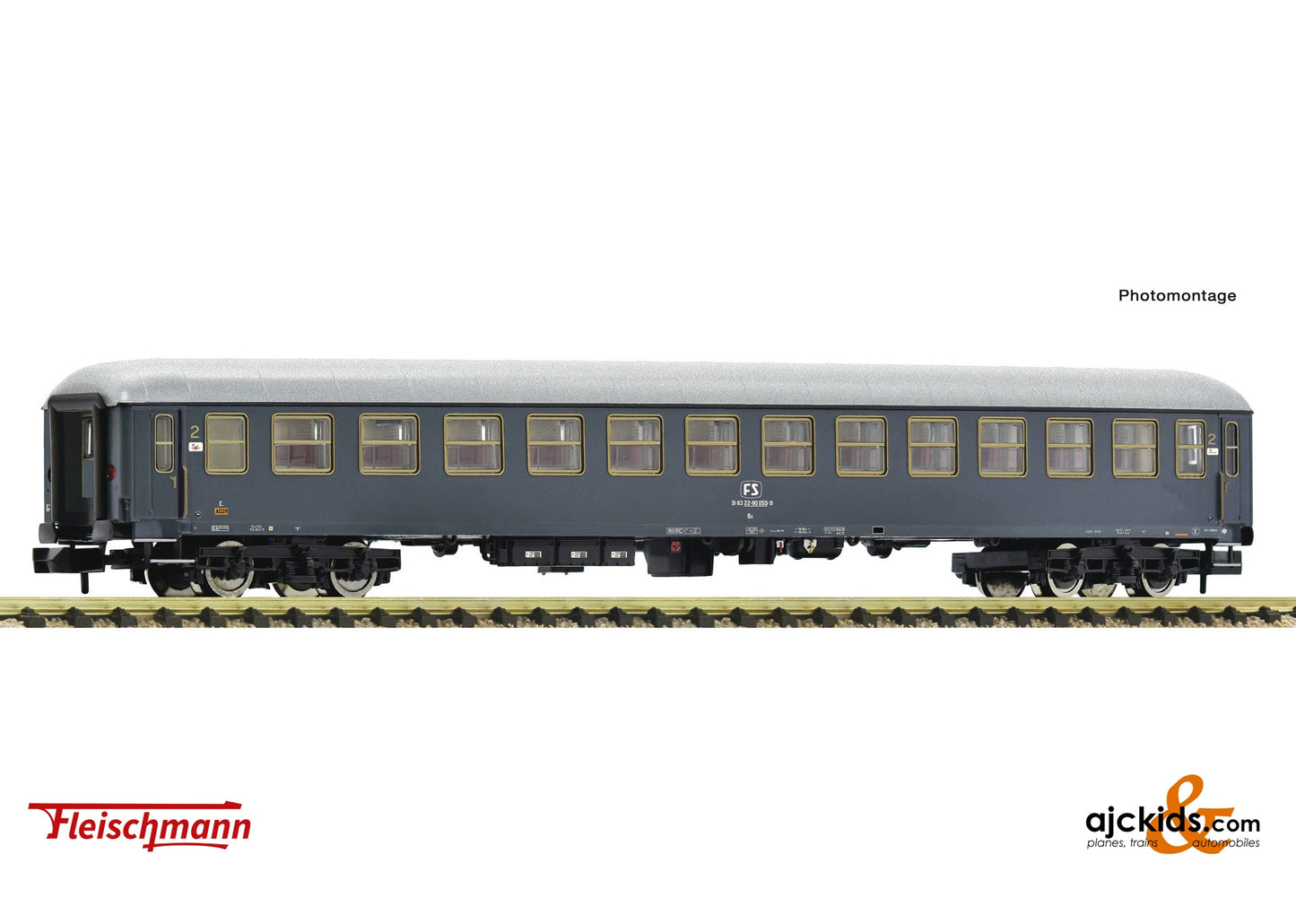 Fleischmann 863962 - 2nd class express train coach, FS