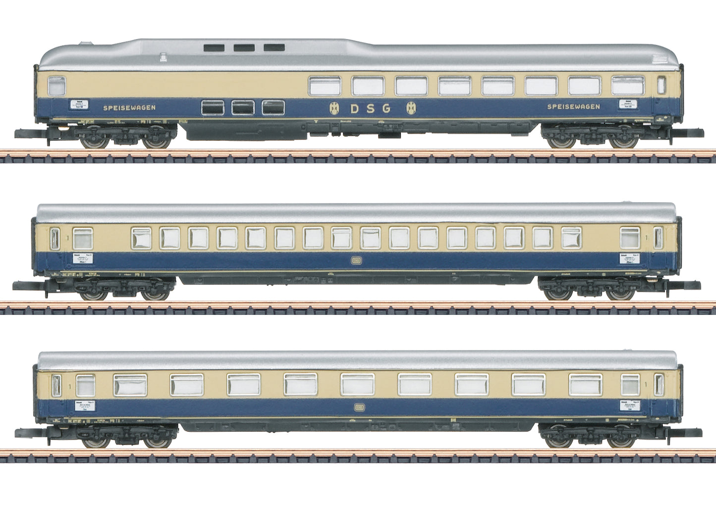 Marklin 87284 - DB "Rheingold" Set 2 Era III