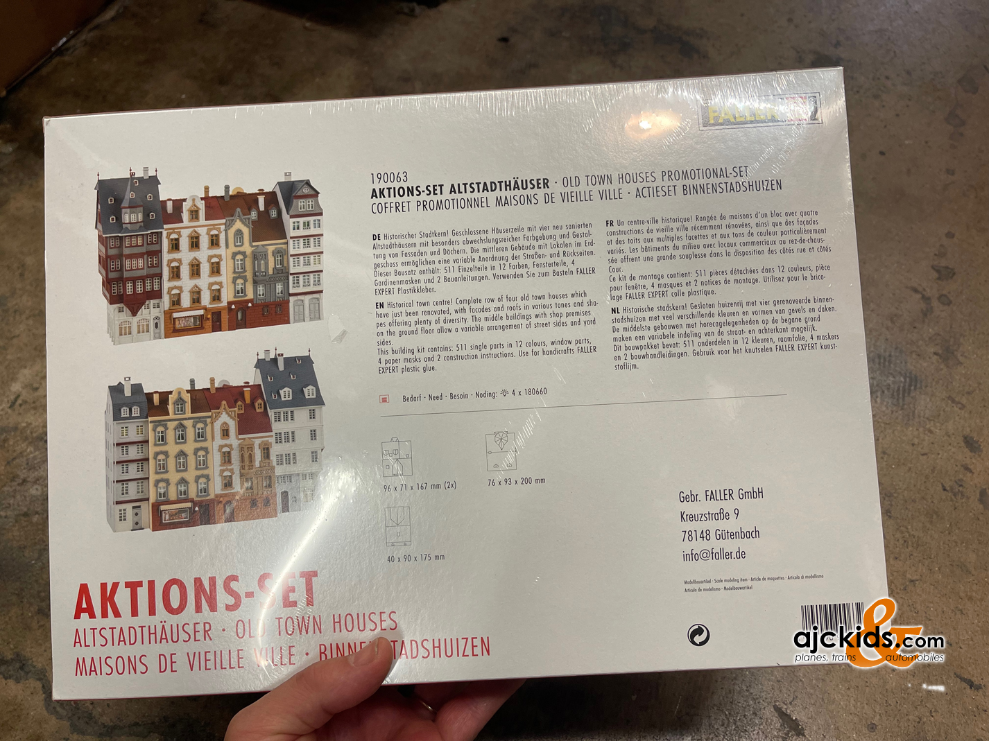 Faller 190063 - Old town houses Promotional-Set