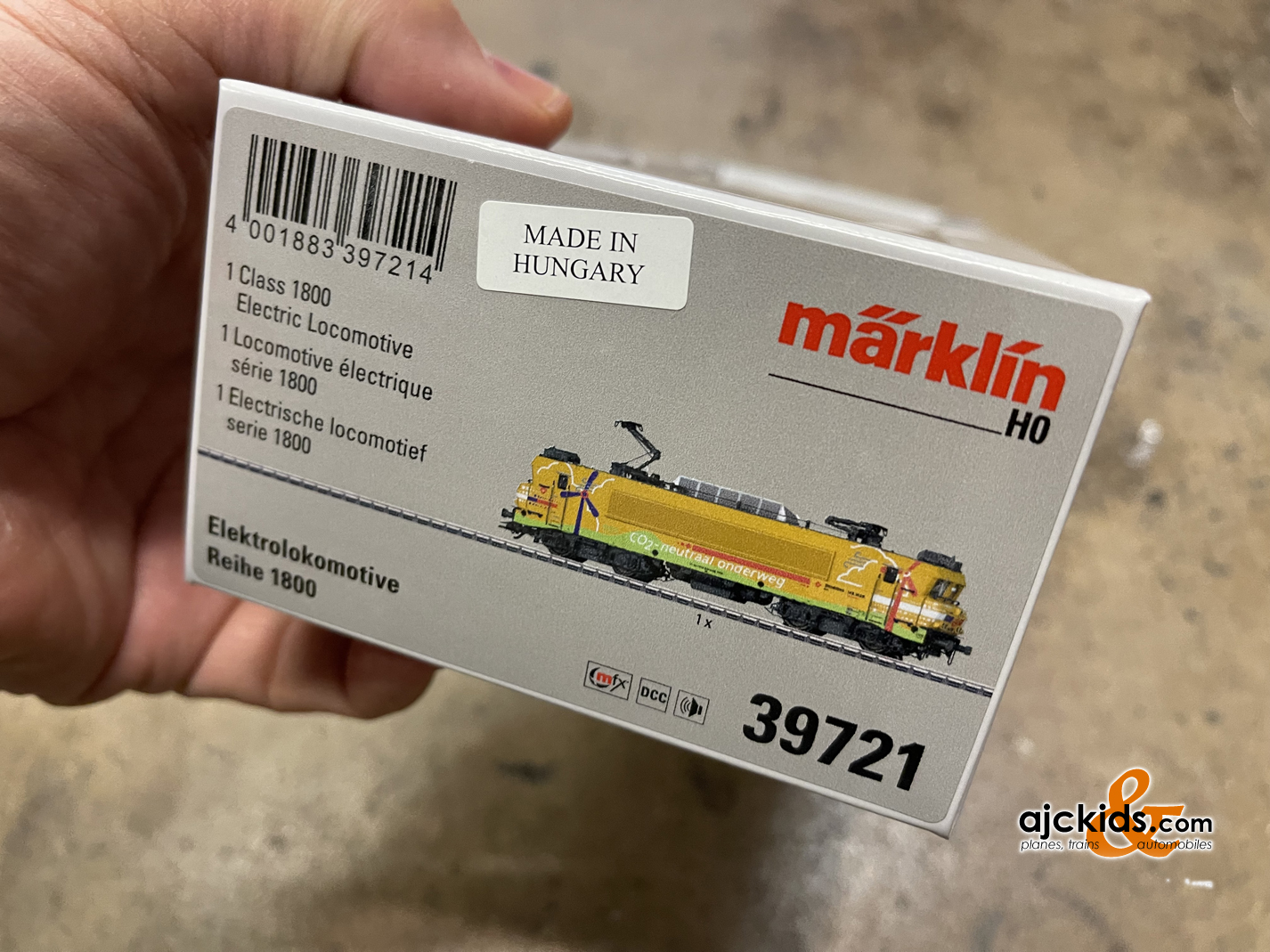 Marklin 39721 Strukton Electric Rd. No. 1824 at Ajckids.com