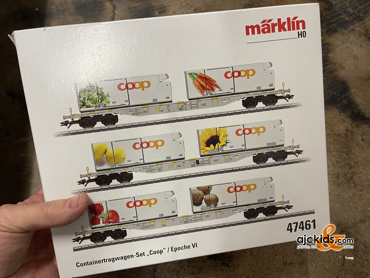 Marklin 47461 - Coop Container Flat Car Set