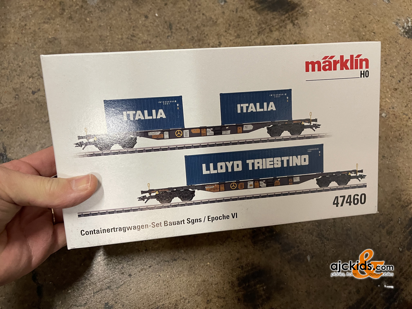 Marklin 47460 - Type Sgns Container Transport Car Set