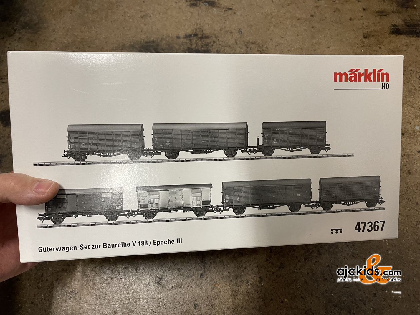 Marklin 47367 - Freight Car Set for the Class V 188 (weathered)