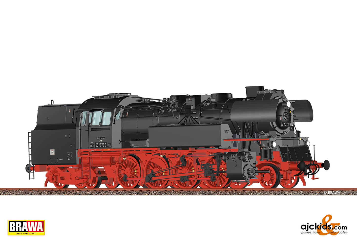 Brawa 40094 - H0 Tender Locomotive BR 65.10 DR