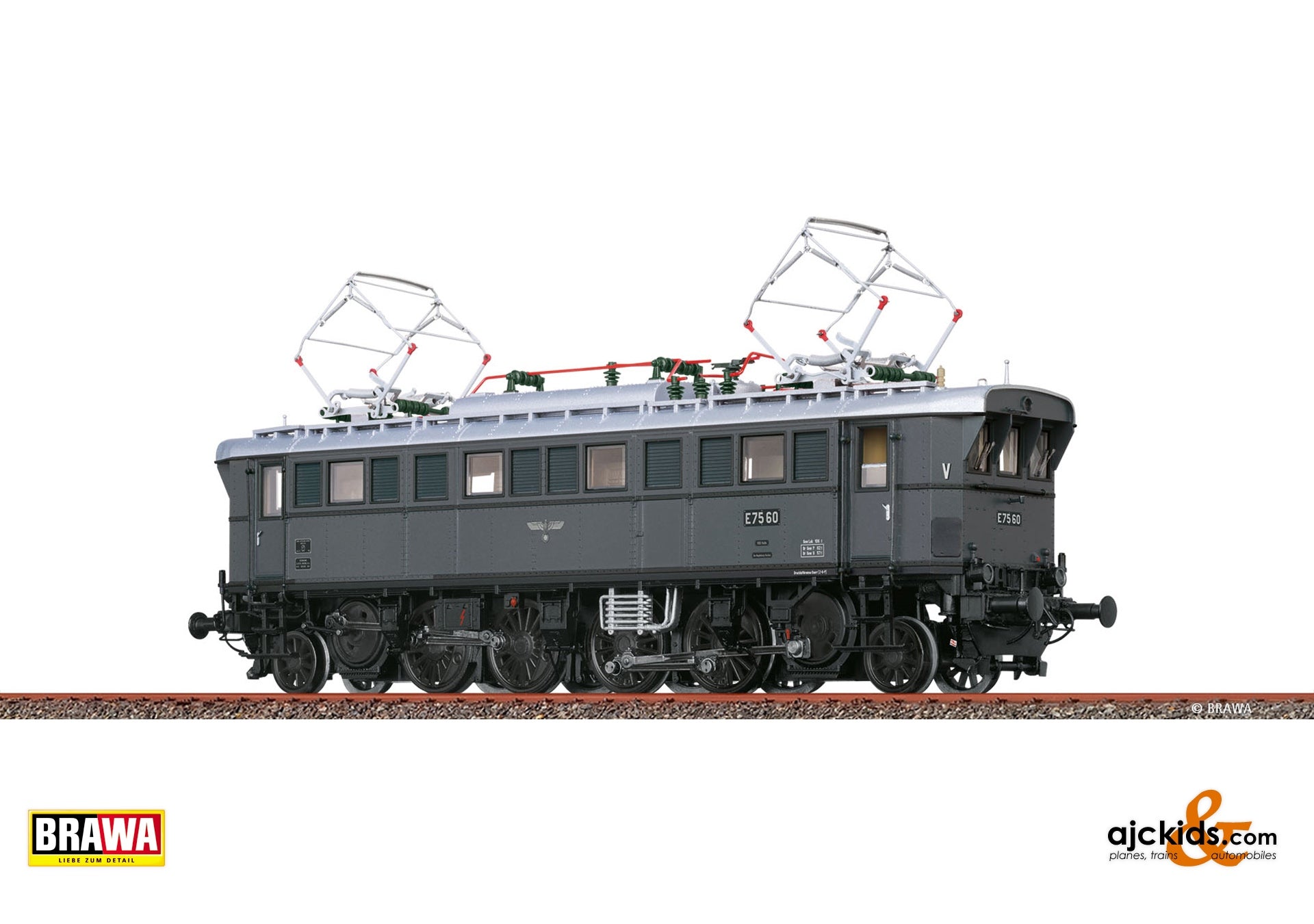 Brawa 43247 - H0 Electric Locomotive BR E75 DRG
