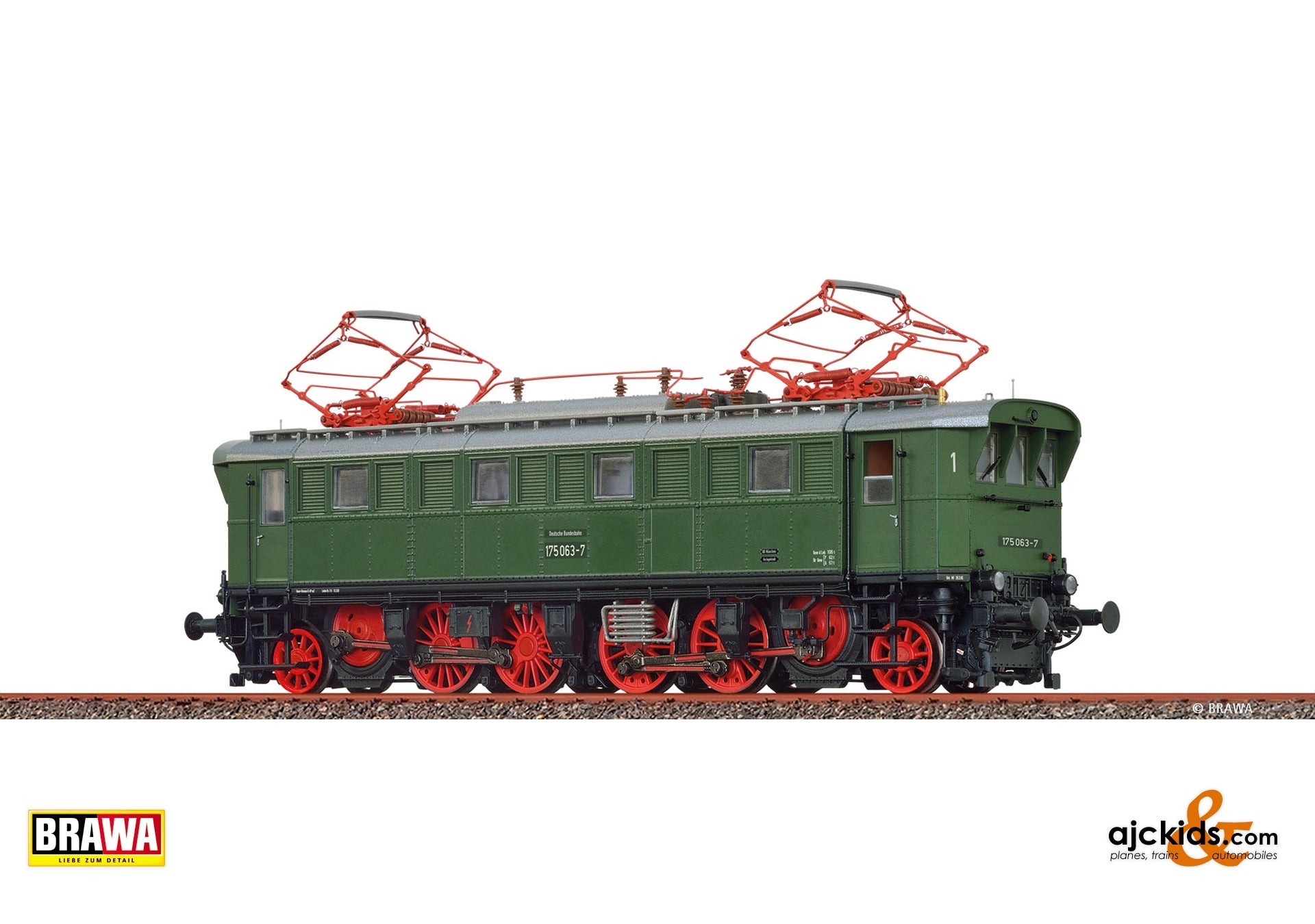 Brawa 43255 - H0 Electric Locomotive BR 175 DB