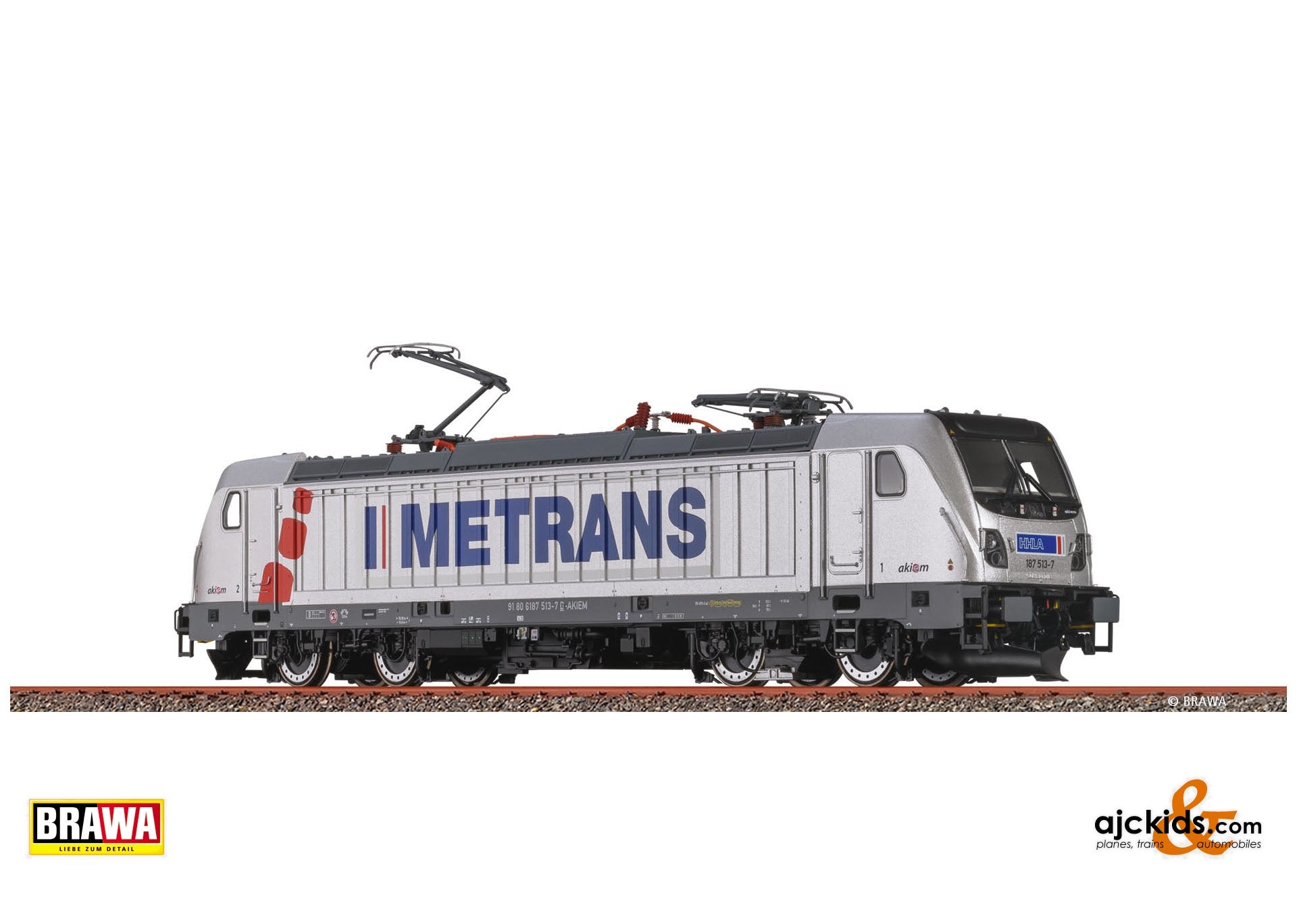 Brawa 43850 - TRAXX Electric Locomotive BR 187 METRANS