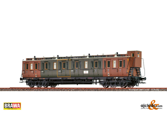 Brawa 45268 - H0 Compartment Coach ABC4 K.P.E.V.