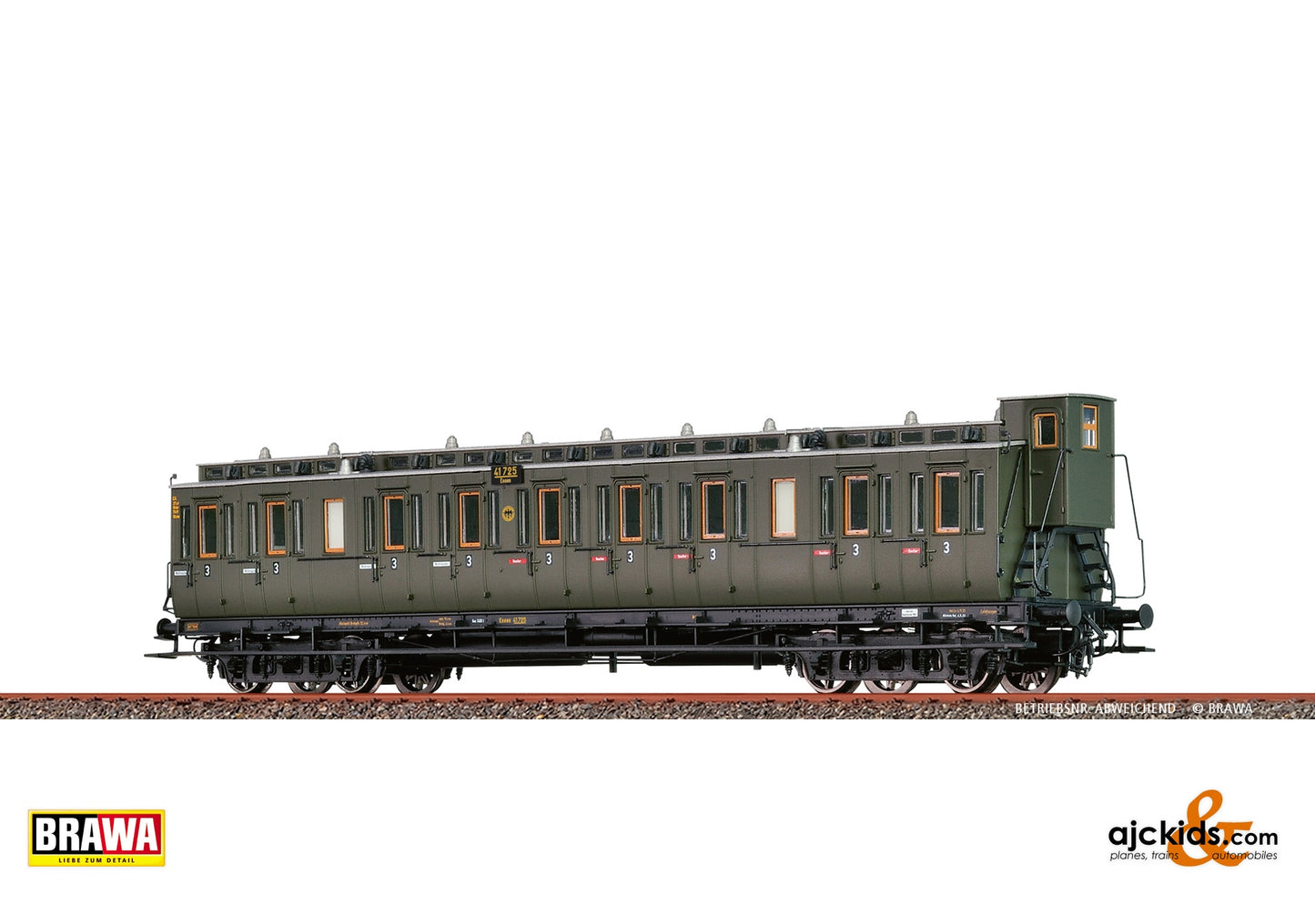 Brawa 45272 - H0 Compartment Coach C4 DRG