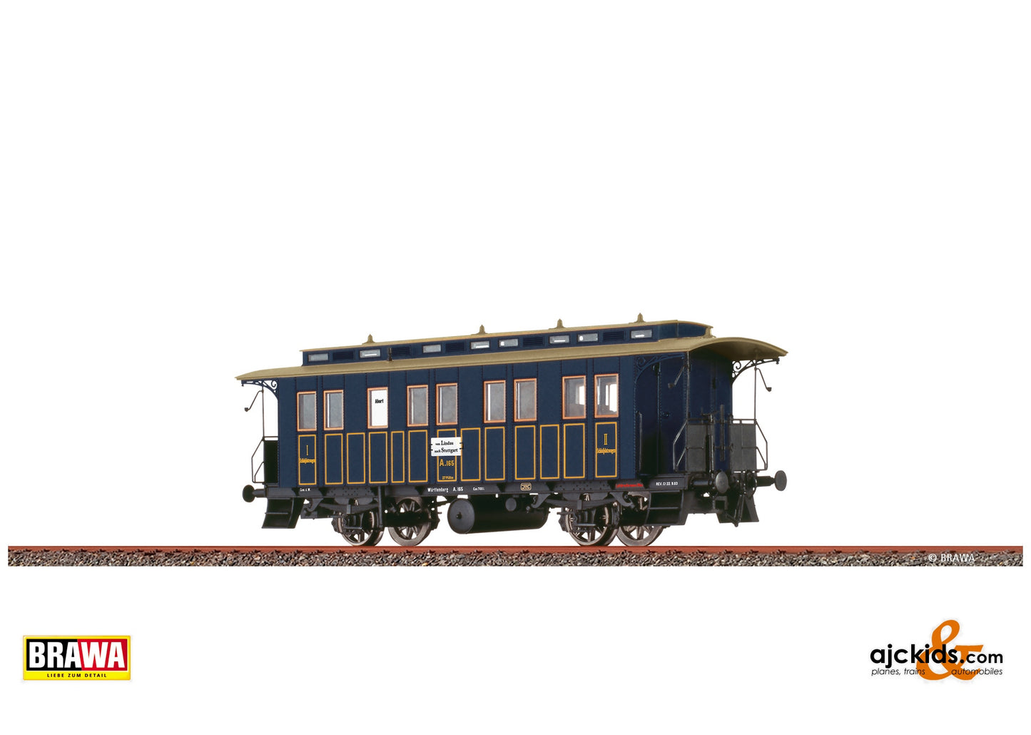 Brawa 45620 - Sleeperette A K.W.St.E.