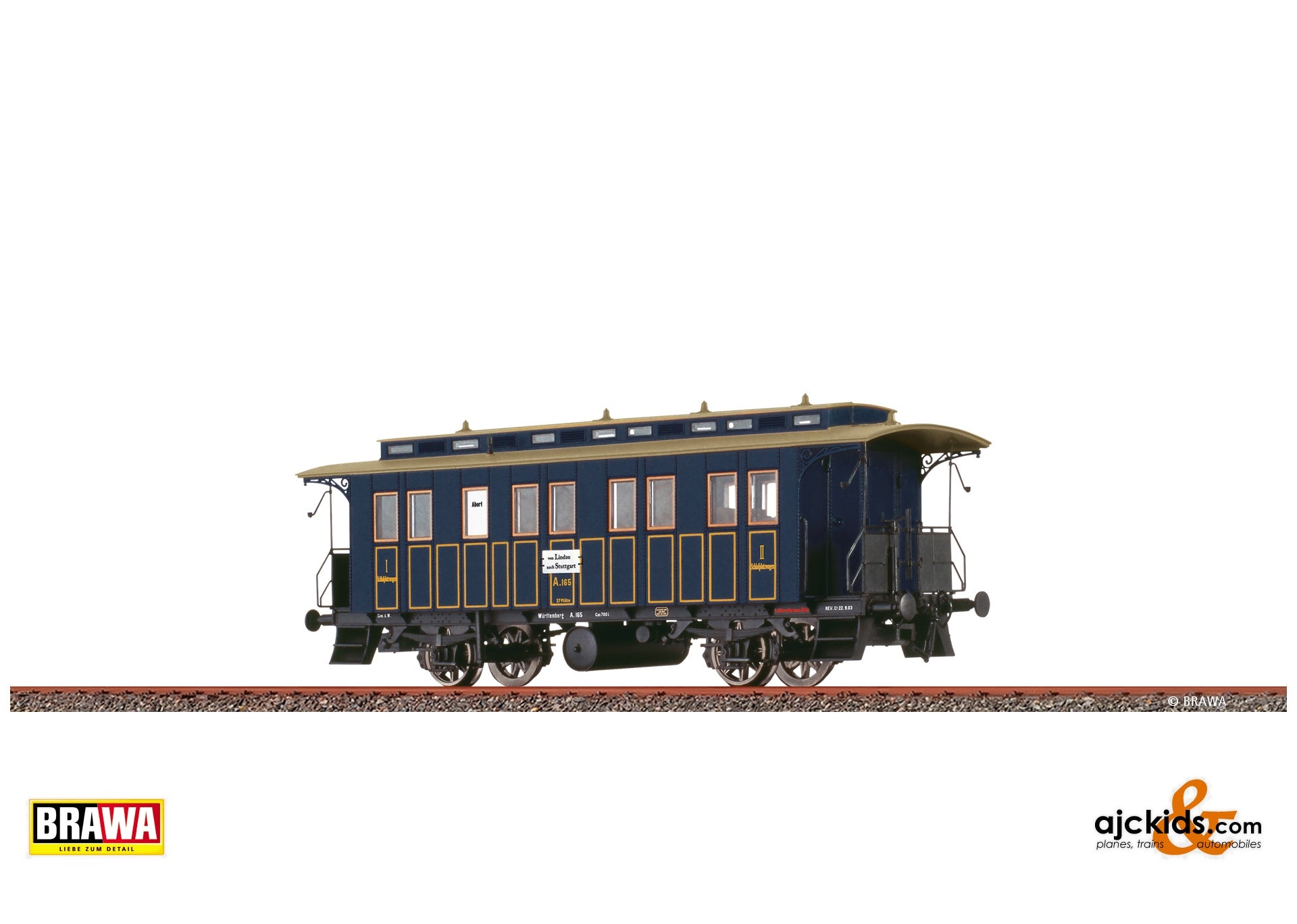 Brawa 45620 - Sleeperette A K.W.St.E.