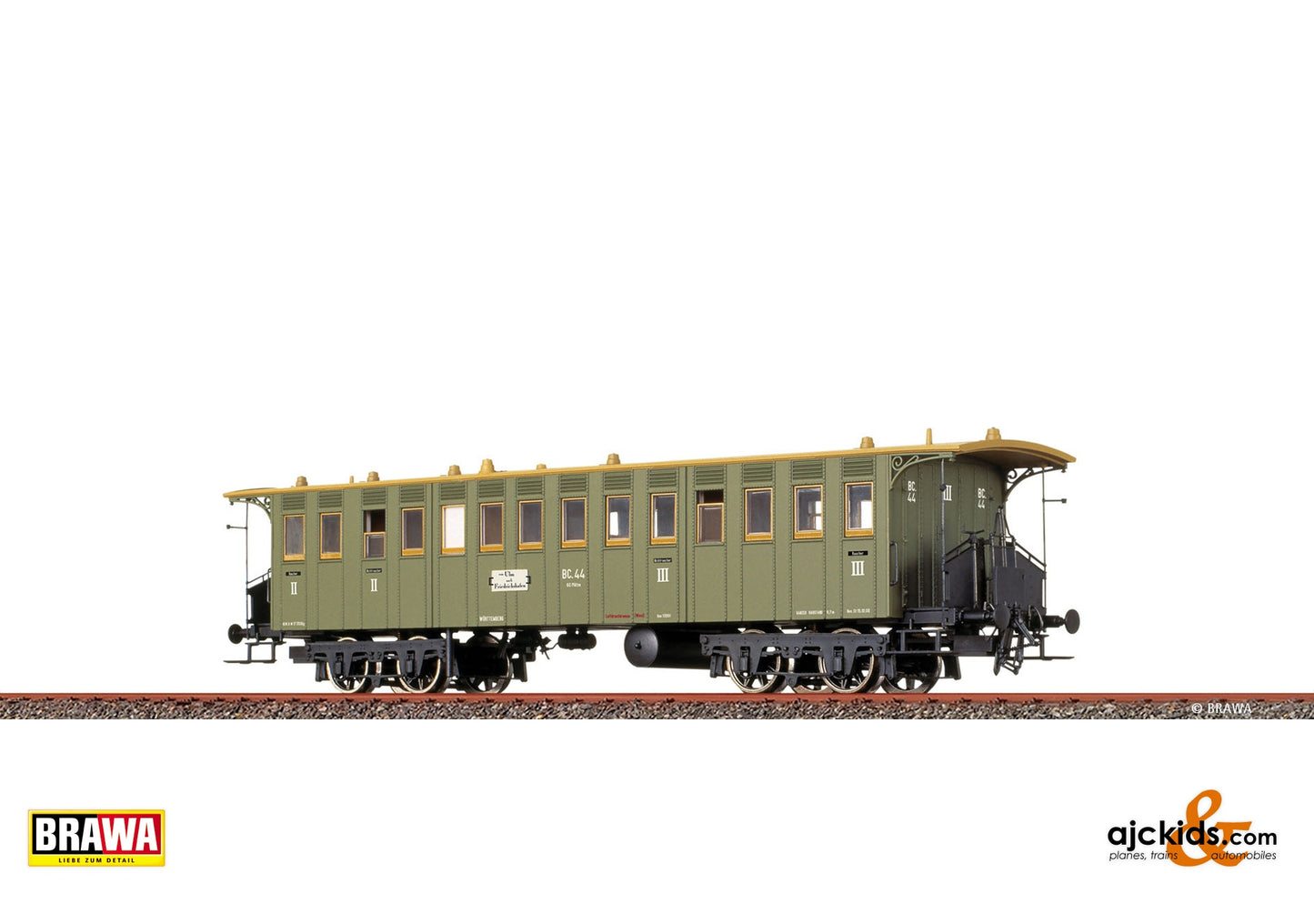 Brawa 45718 - H0 Passenger Coach BC. K.W.St.E.