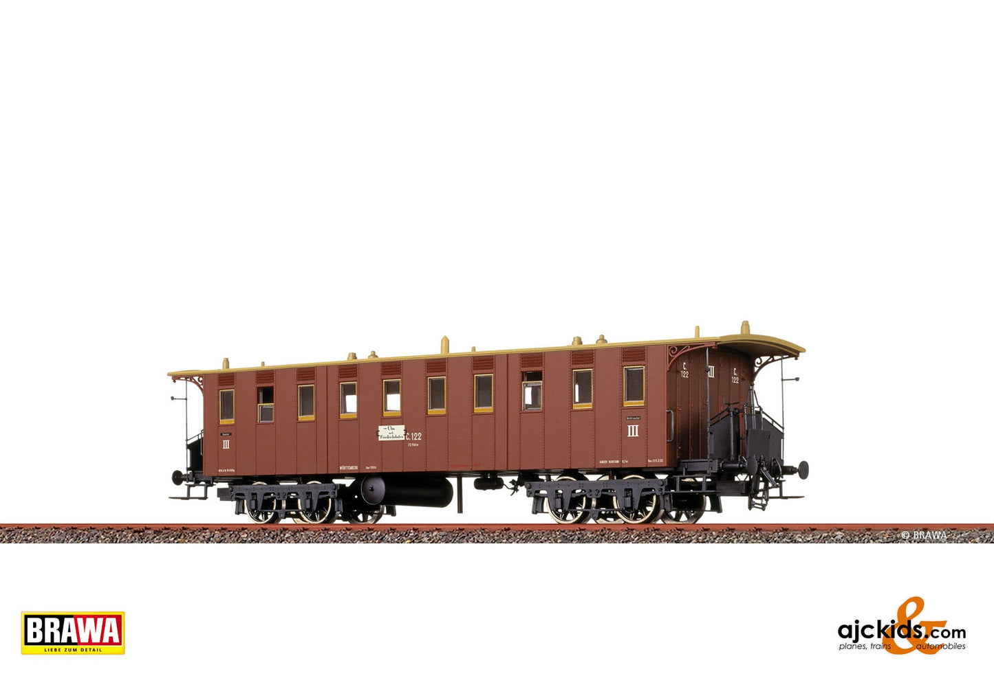 Brawa 45719 - H0 Passenger Coach C. K.W.St.E.