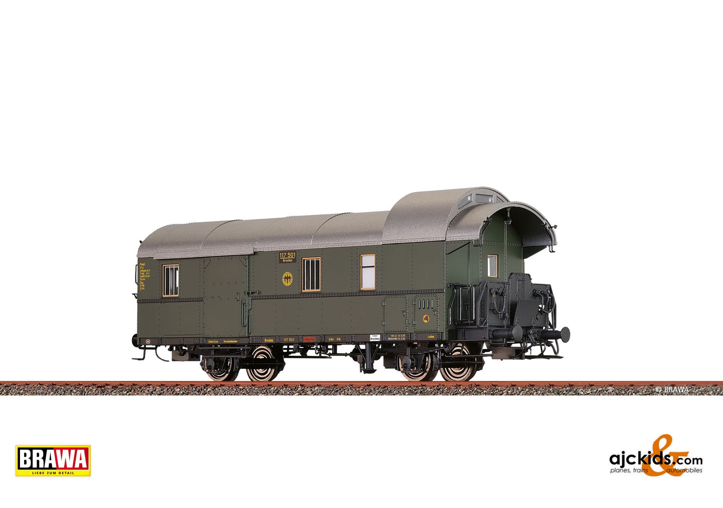 Brawa 45828 - H0 Lagguage Car Pwiel-29 DRG