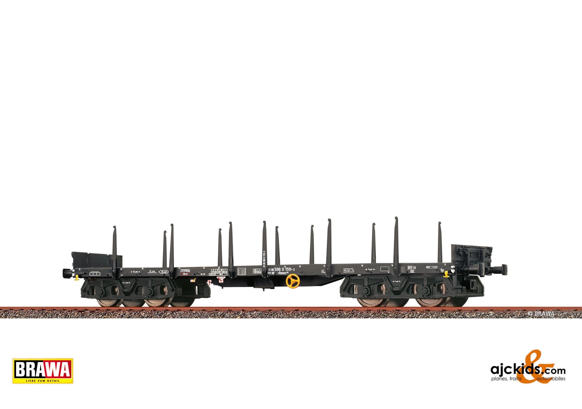 Brawa 47122 - H0 Flat Car Rmms663 DB