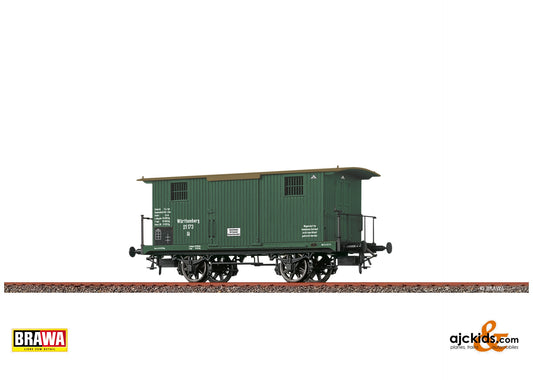 Brawa 47732 - Covered Freight Car "Spezialwagen für Feuergut" K.W.St.E.