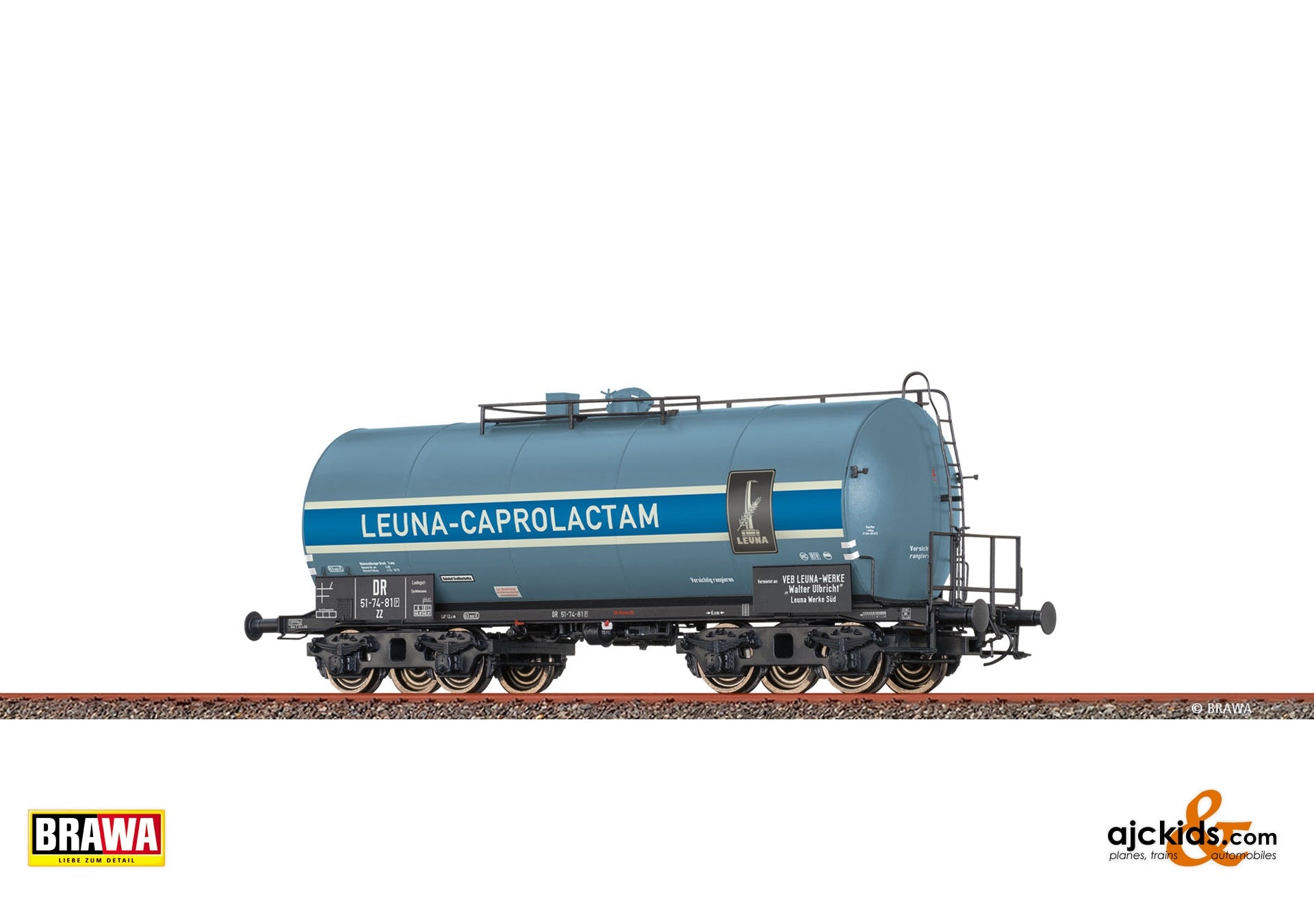 Brawa 49634 - H0 Tank Car Uerdingen ZZ "Leuna" DR