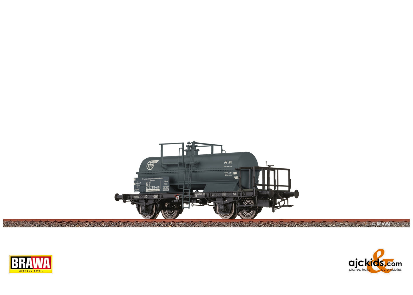 Brawa 50083 - Tank Car 2-axle Z [P] "VTG" DB