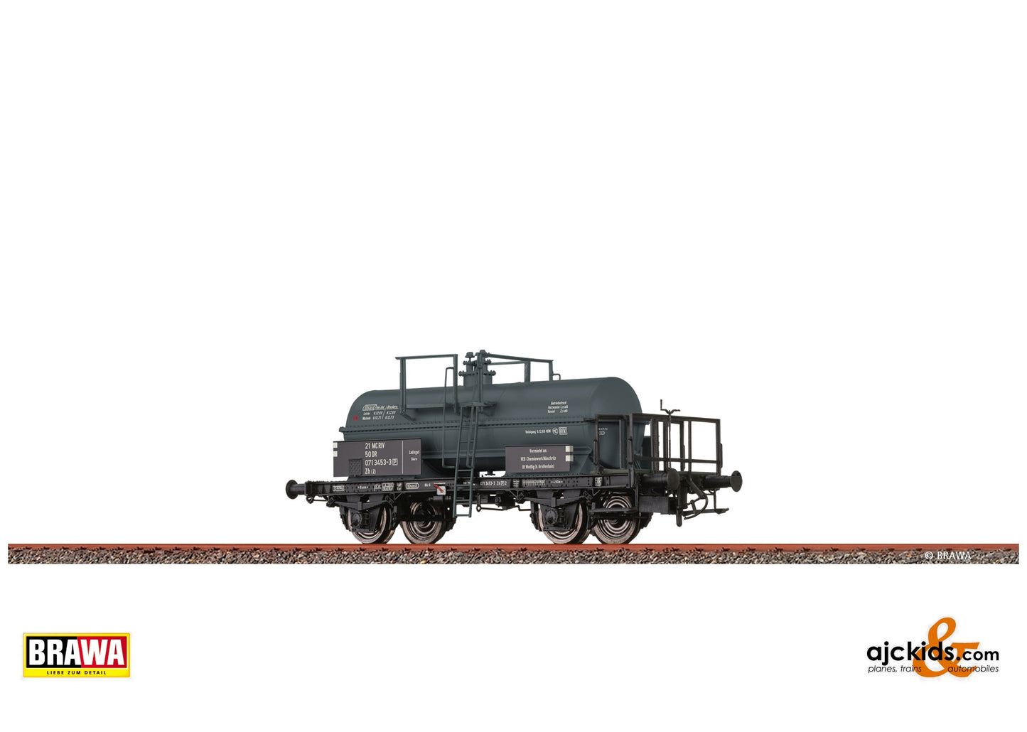 Brawa 50085 - Tank Car 2-axle Zh DR