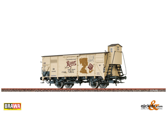 Brawa 50950 - Covered Freight Car G10 "Ritter Sport" DB