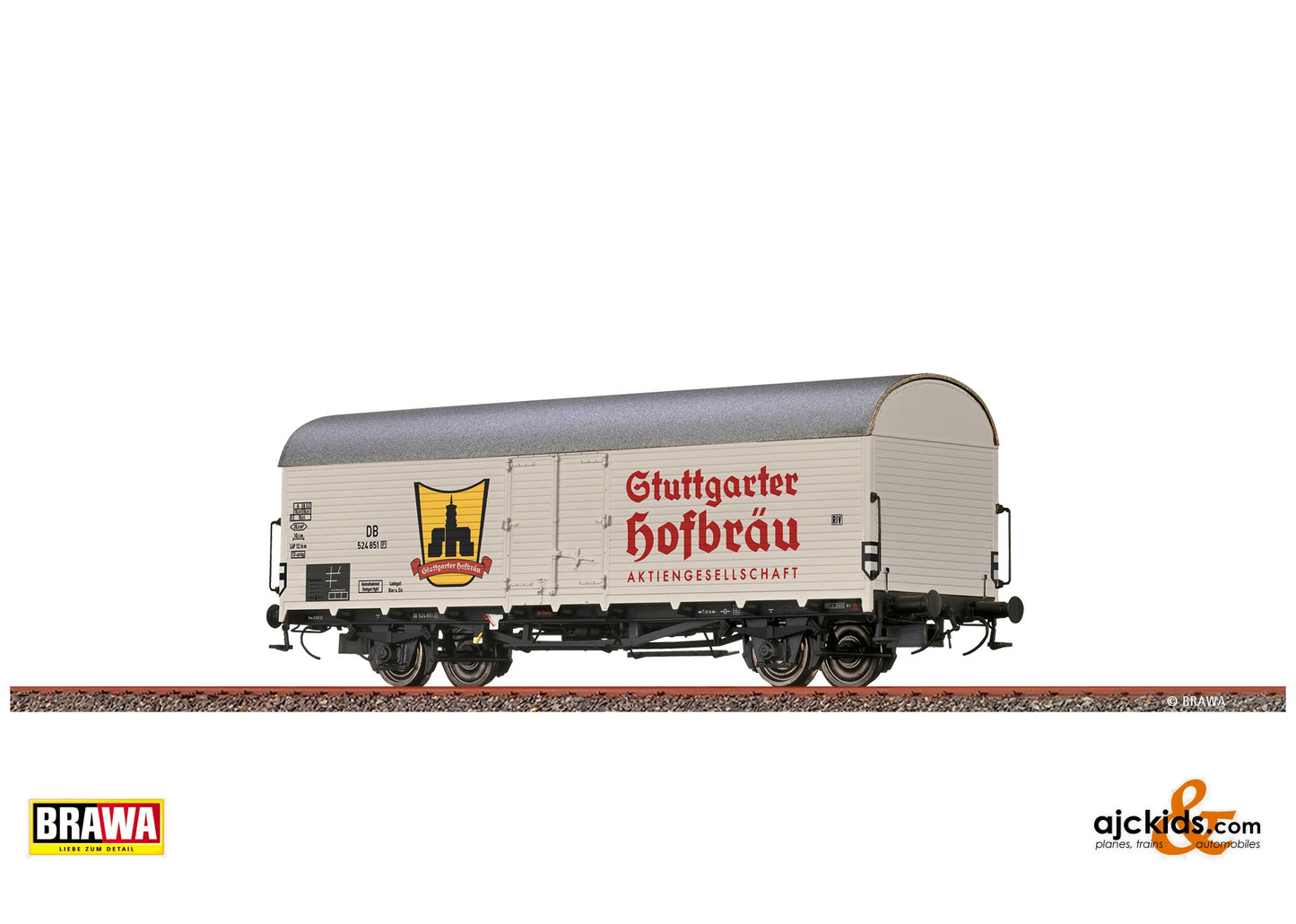 Brawa 50971 - Refrigerator Car Tnfhs38 "Stuttgarter Hofbräu" DB