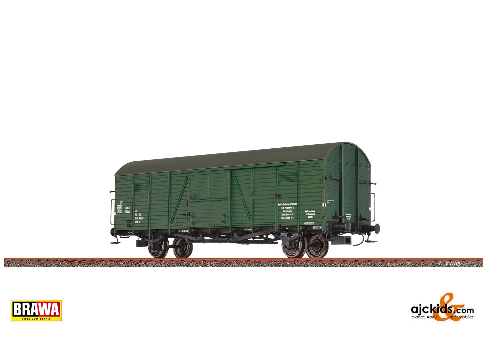 Brawa 50991 - Covered Freight Car Glm-u DR