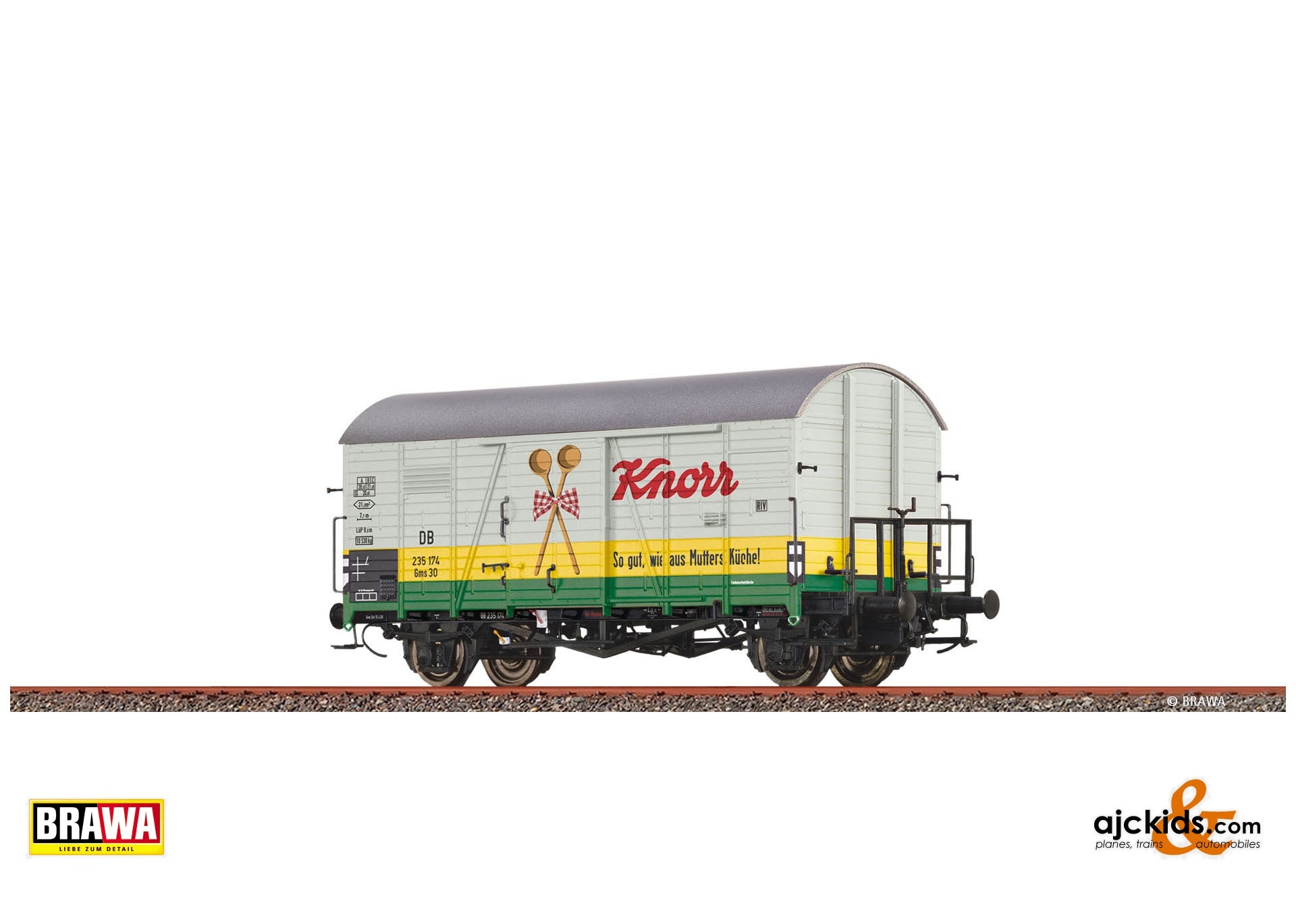 Brawa 51135 - Covered Freight Car Gms30 „Knorr” DB