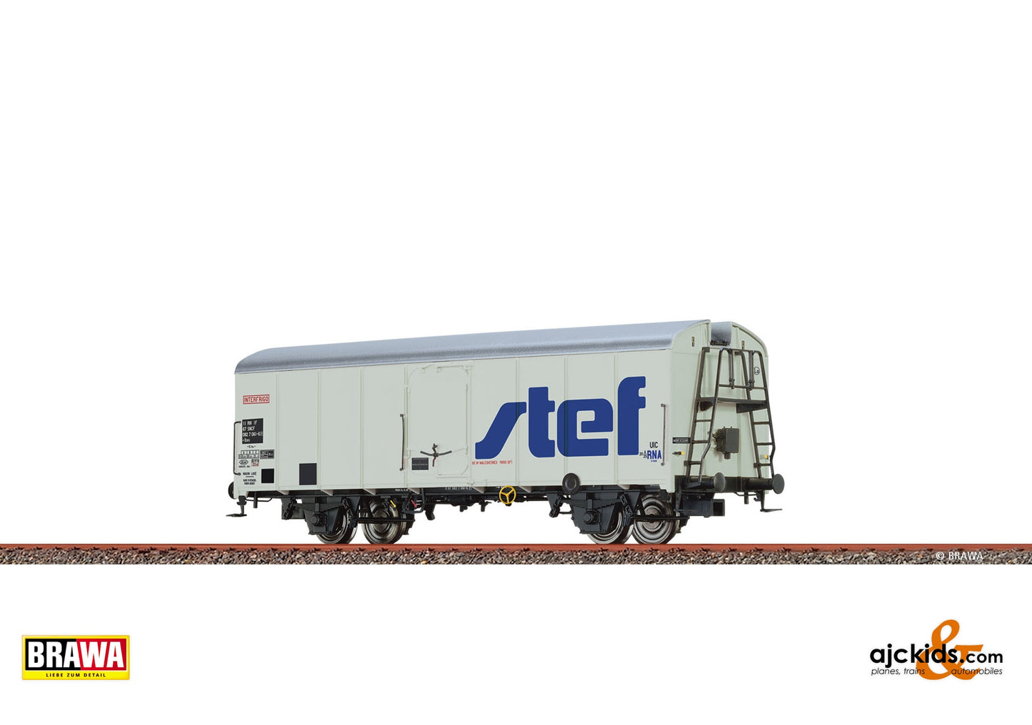 Brawa 51150 - H0 Refrigerator Car Ibes "STEF" SNCF
