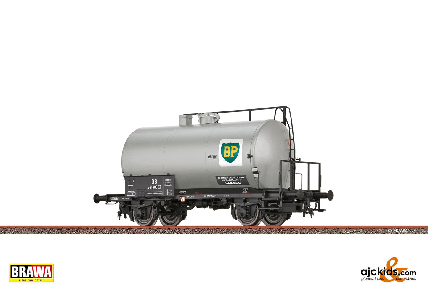 Brawa 51159 - H0 Lightweight Tank Car Uerdingen Z [P] "BP" DB