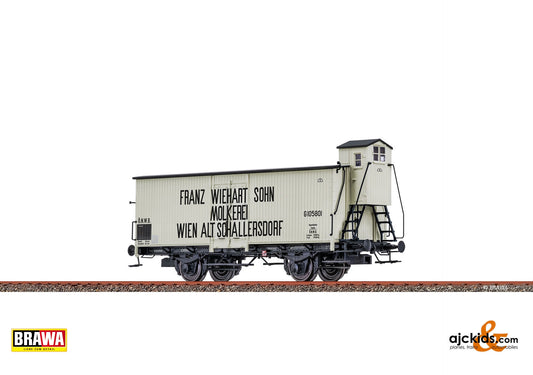 Brawa 51166 - H0 Refrigerator Car "Franz Wiehart Sohn Molkerei" ÖBB