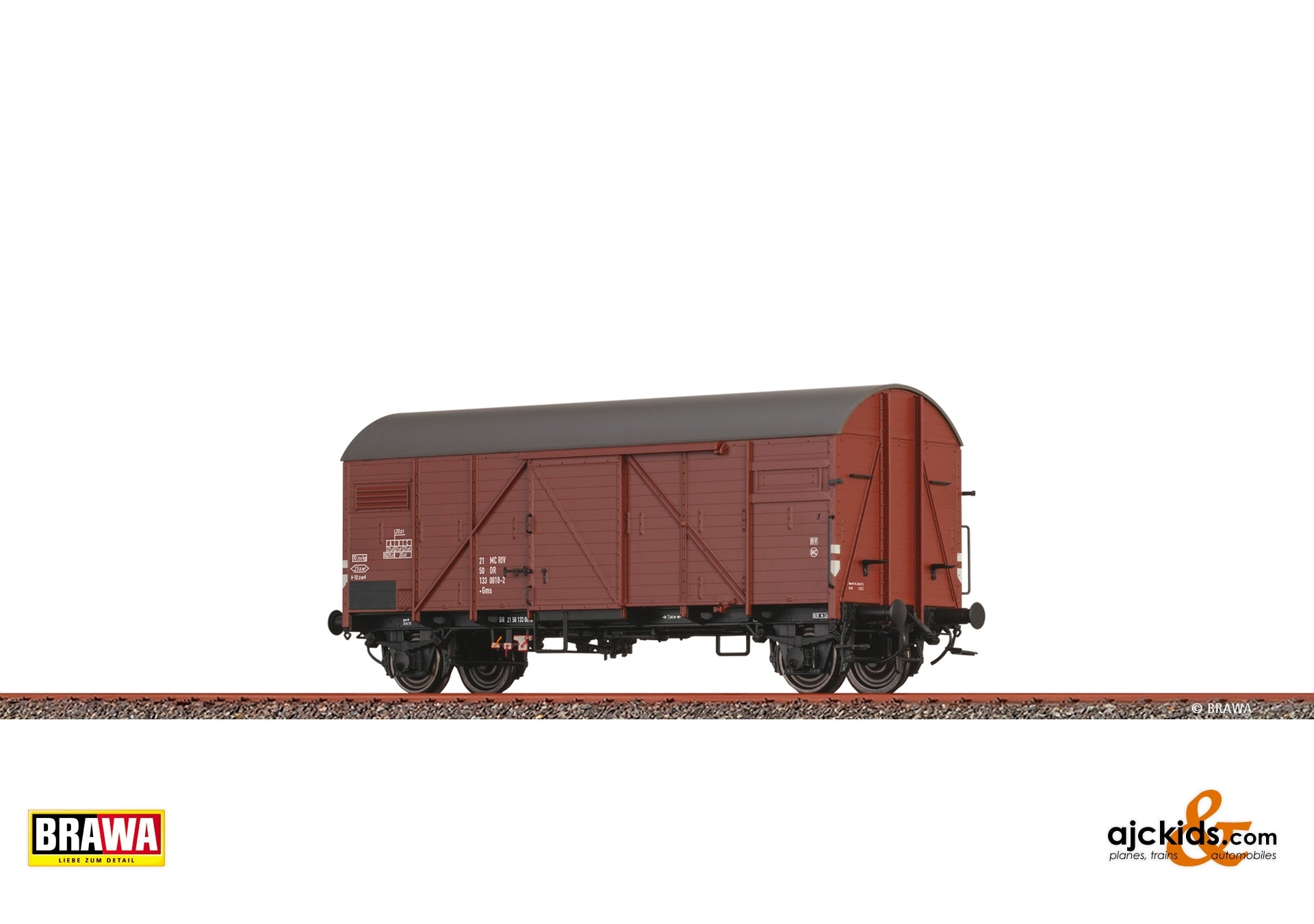 Brawa 51182 - H0 Covered Freight Car Gms DR