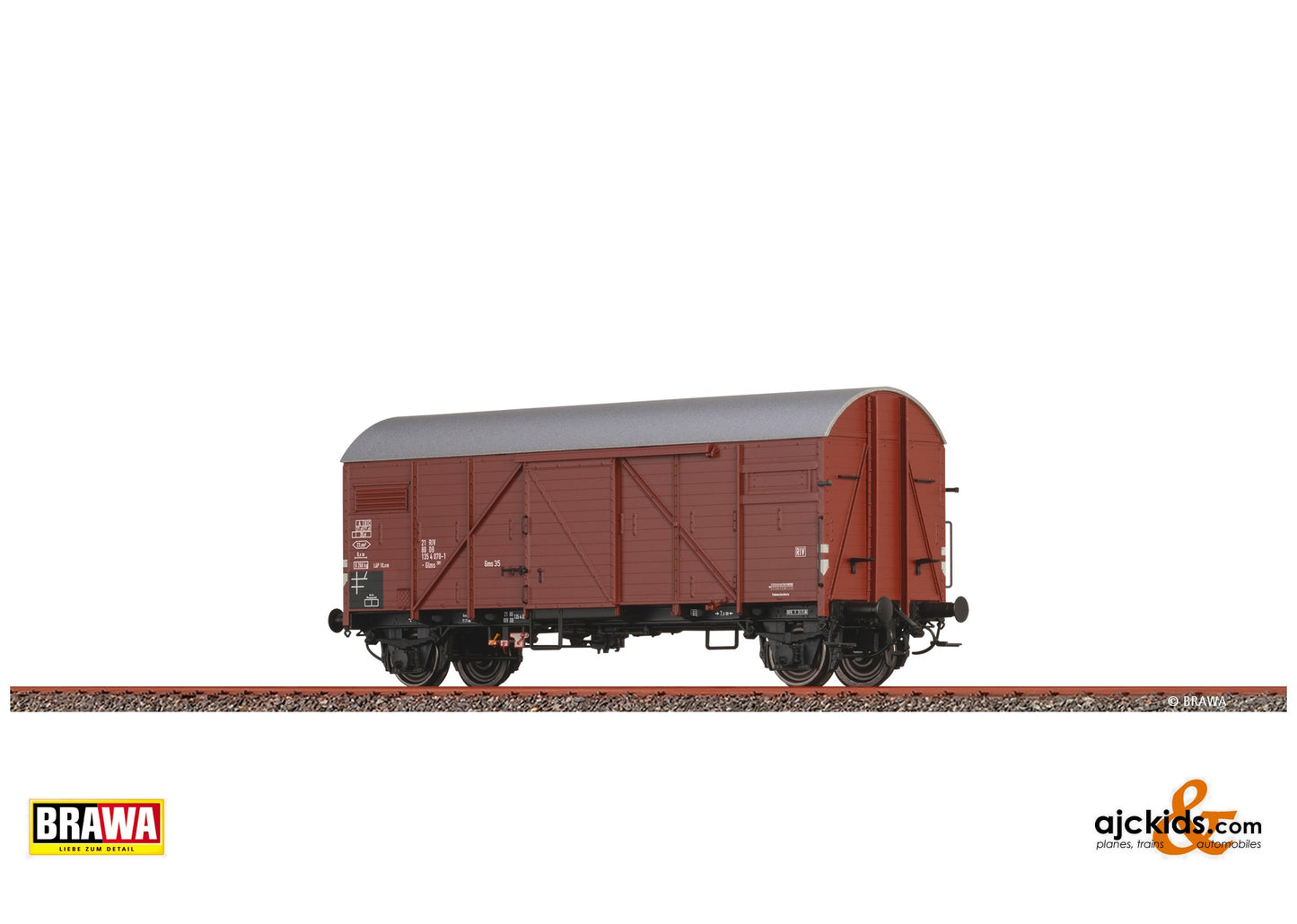 Brawa 51193 - Covered Freight Car Glms201 DB