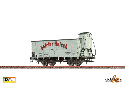 Brawa 51213 - H0 Beer Car "Gefrierfleisch Hamburg Altona" DRG
