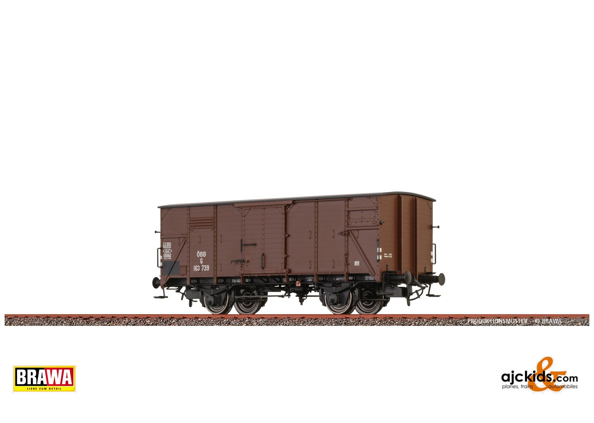 Brawa 51251 - Covered Freight Car G ÖBB