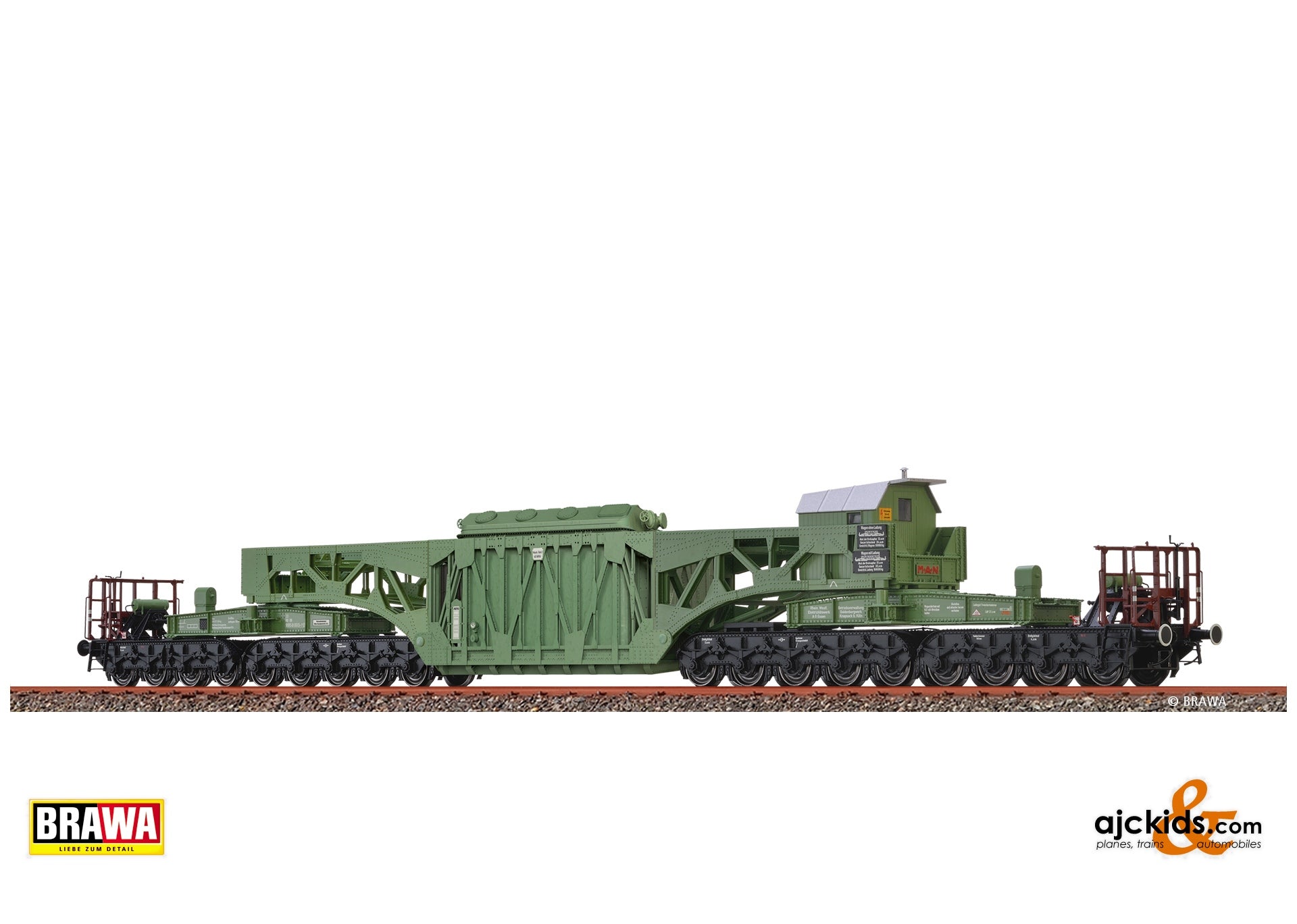 Brawa 51278 - Special Freight Car Uaai672.9 "RWE" DB