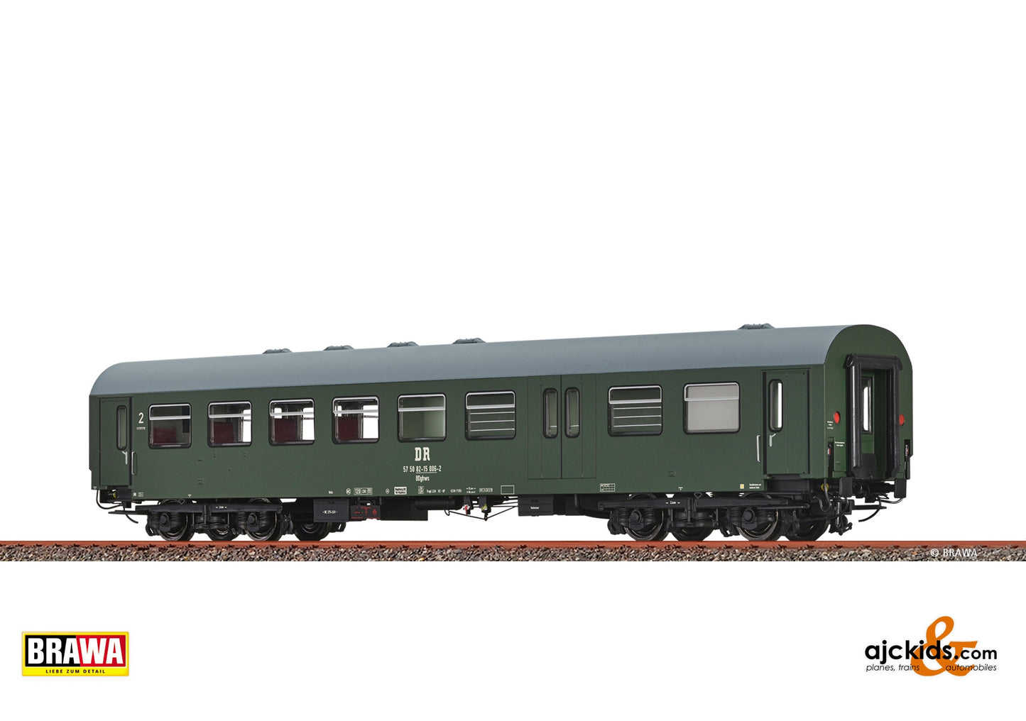 Brawa 51324 - H0 Passenger Coach Bghwe DR