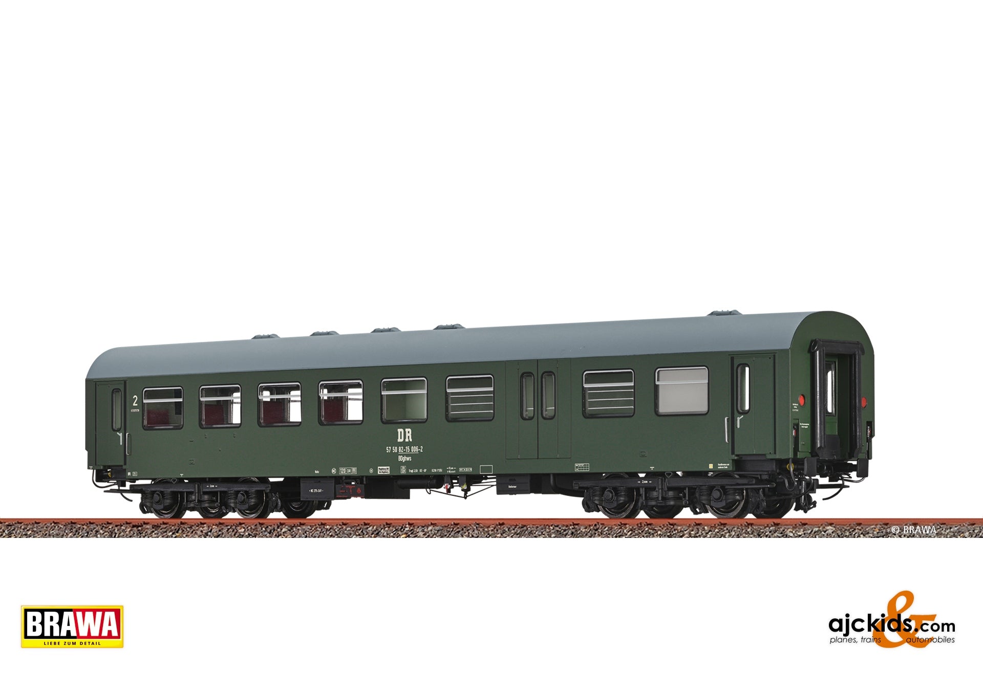 Brawa 51324 - H0 Passenger Coach Bghwe DR