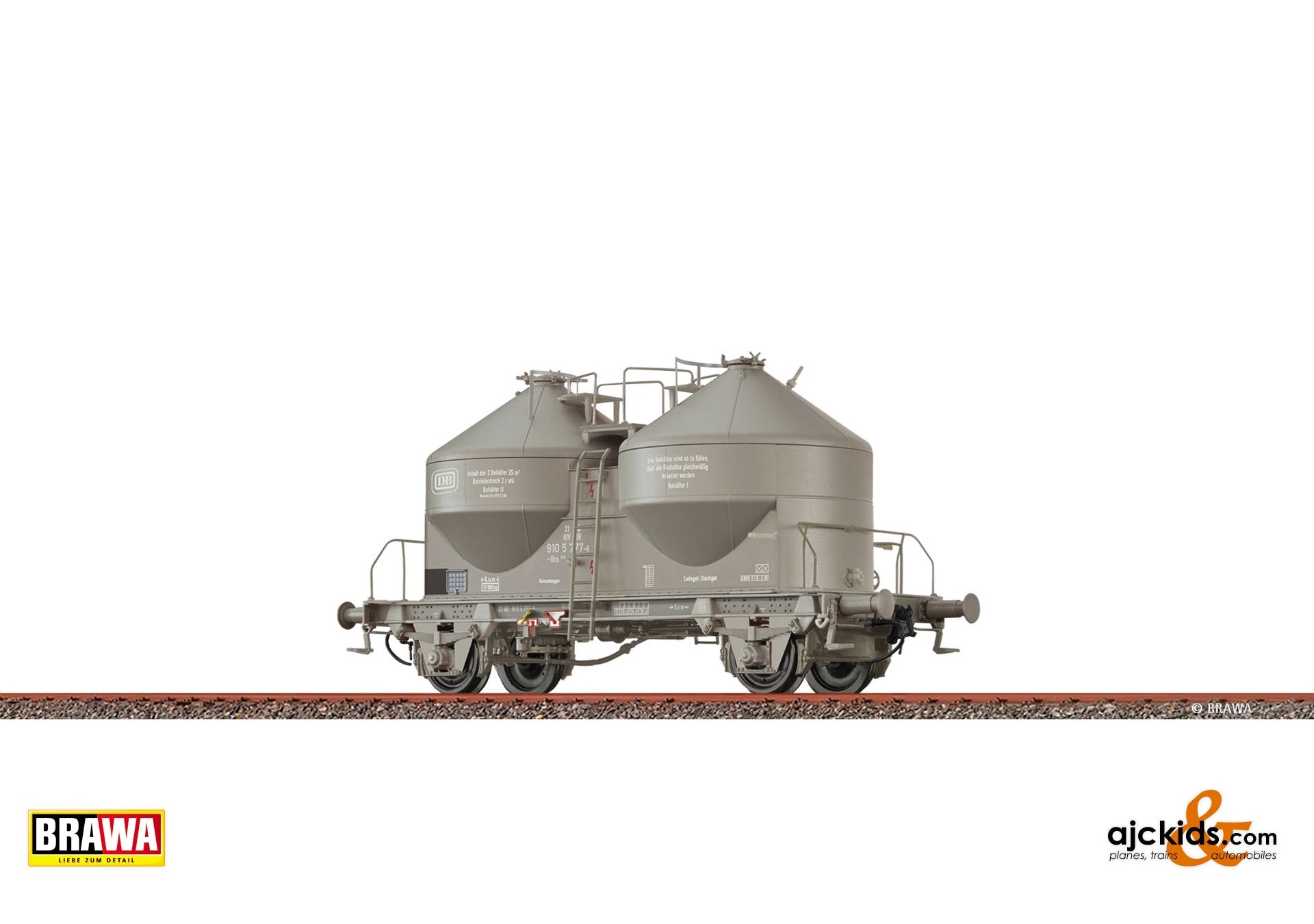 Brawa 51327 - H0 Container Car Ucs908 DB