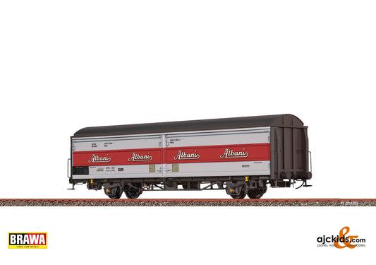 Brawa 51361 - H0 Sliding Wall Car "Albani" DSB