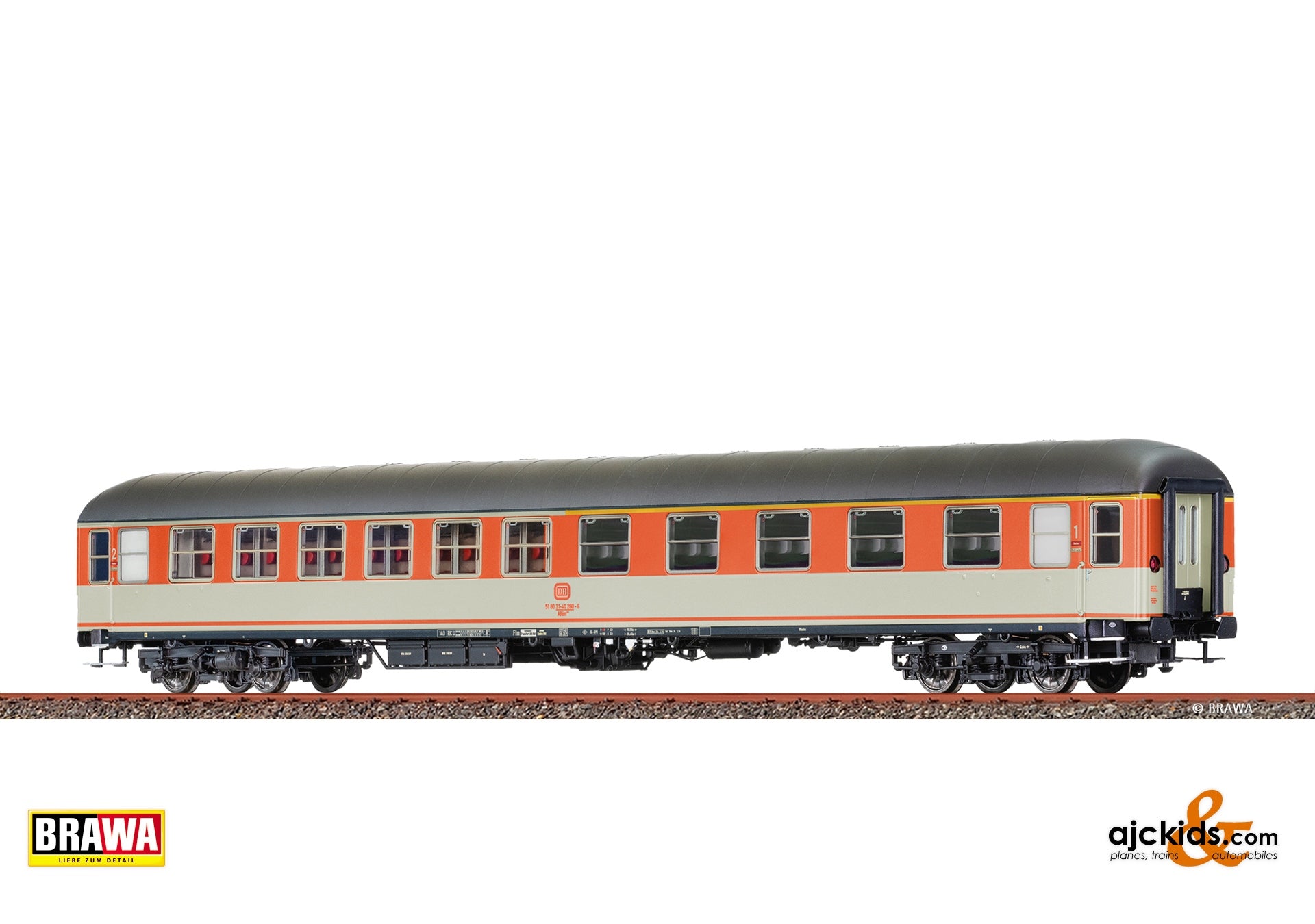 Brawa 58183 - H0 Express Train Coach ABüm223 DB