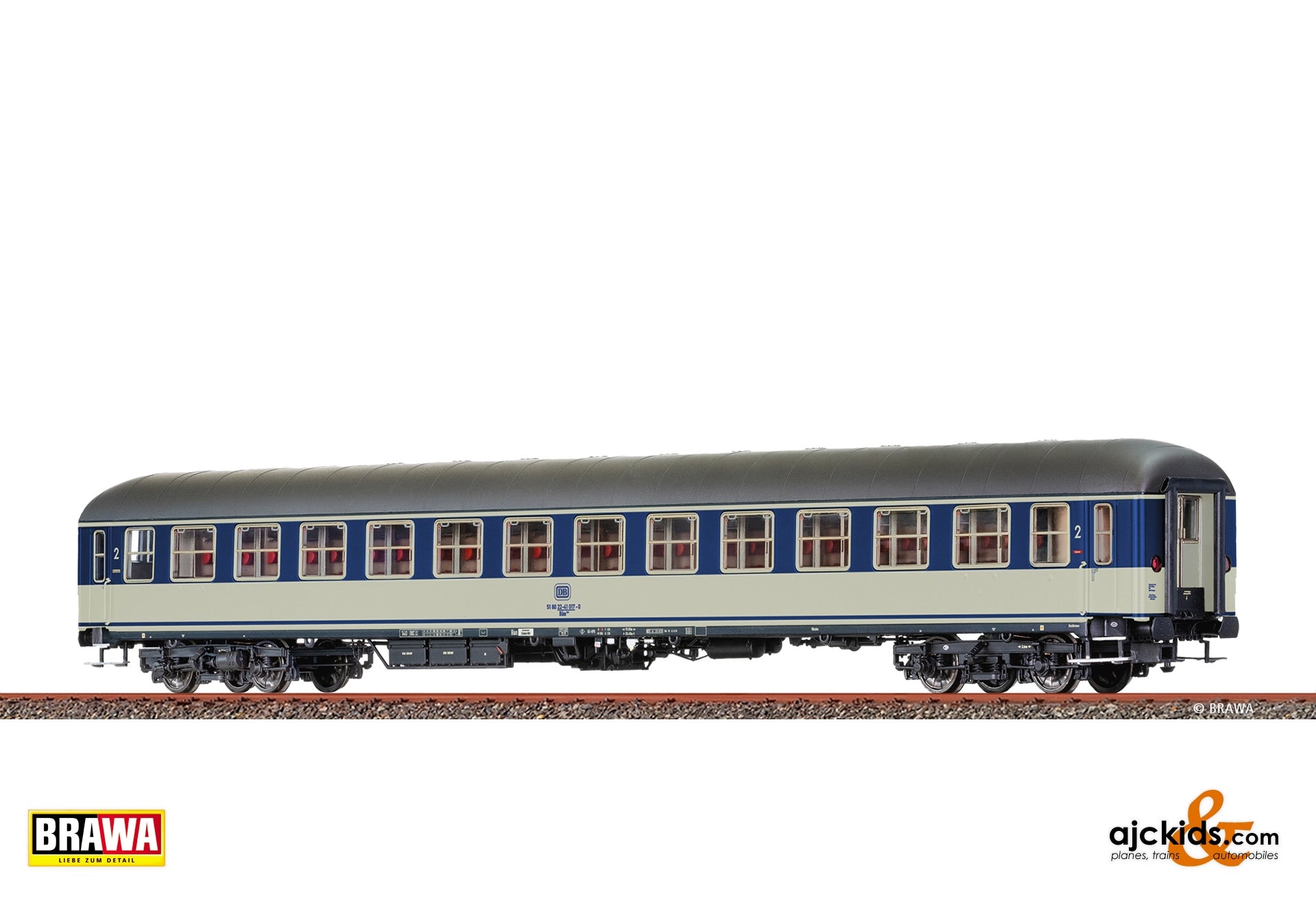 Brawa 58186 - H0 Express Train Coach Büm234 DB