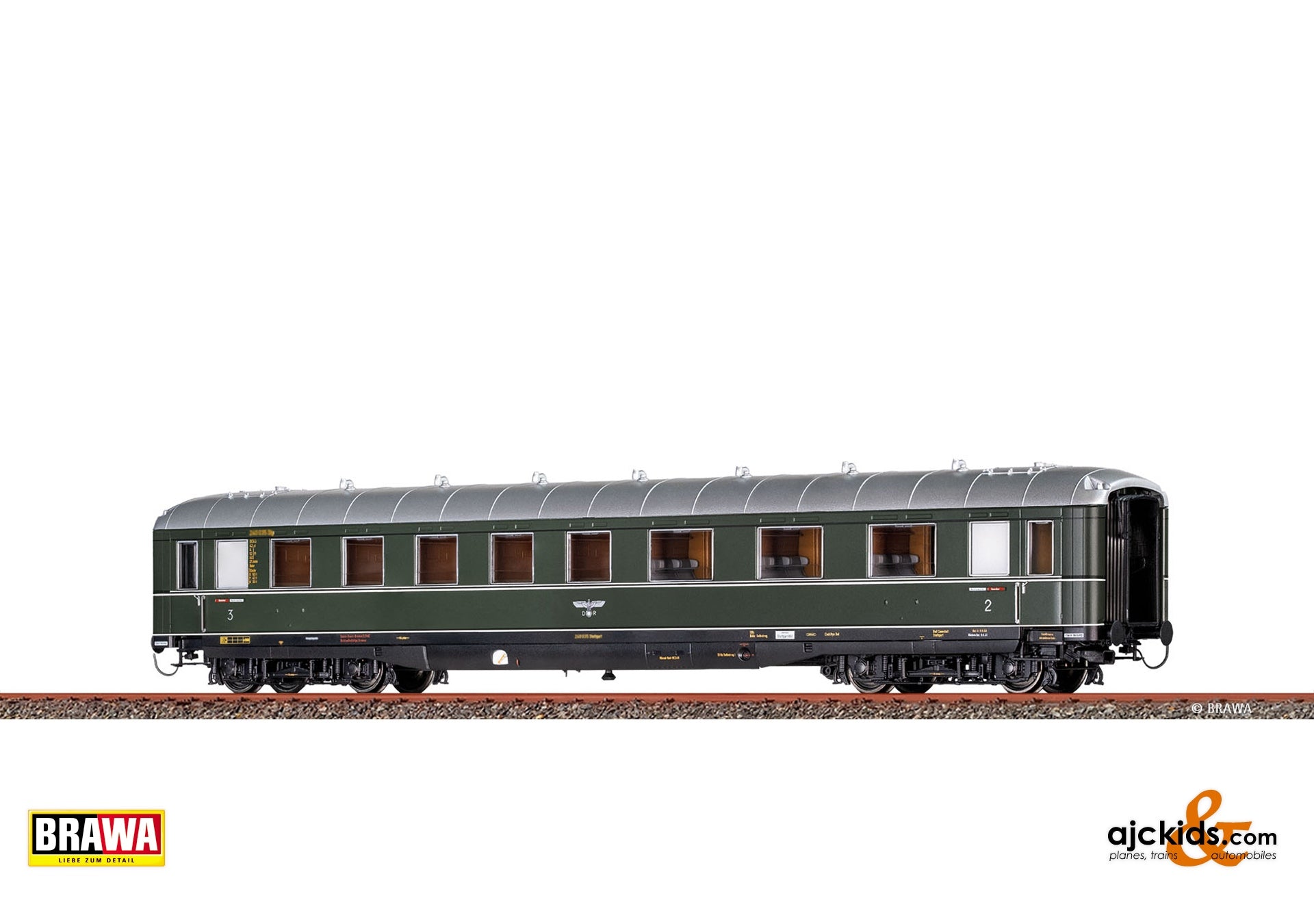 Brawa 58196 - H0 Passenger Coach BC4ü-39 DRG