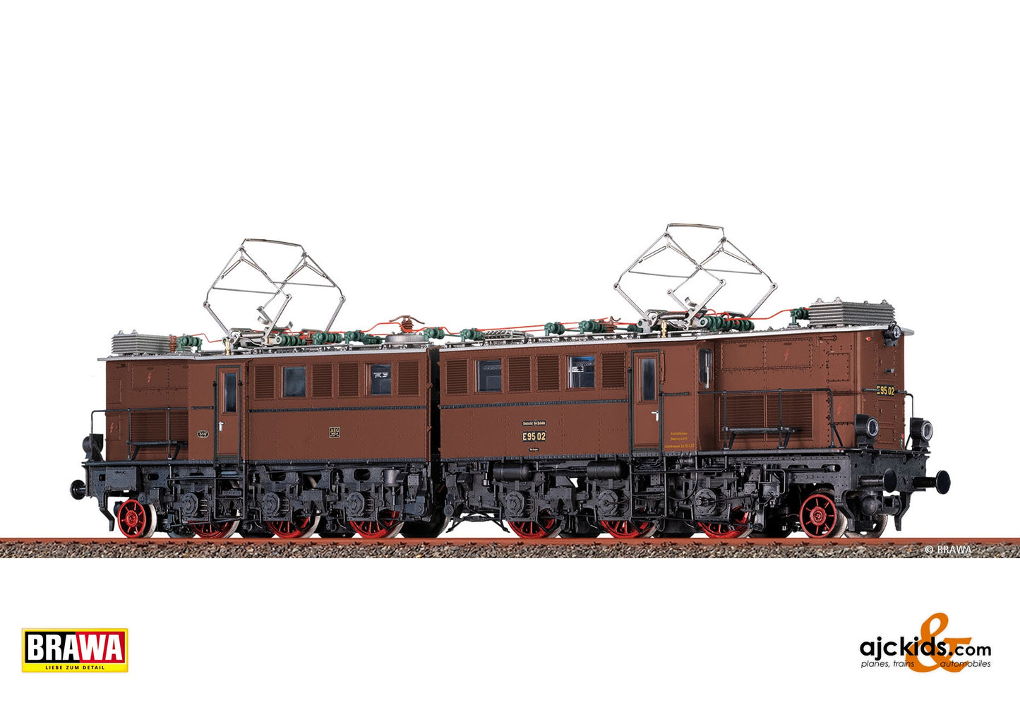 Brawa 58233 - H0 Electric Locomotive BR E95 DRG